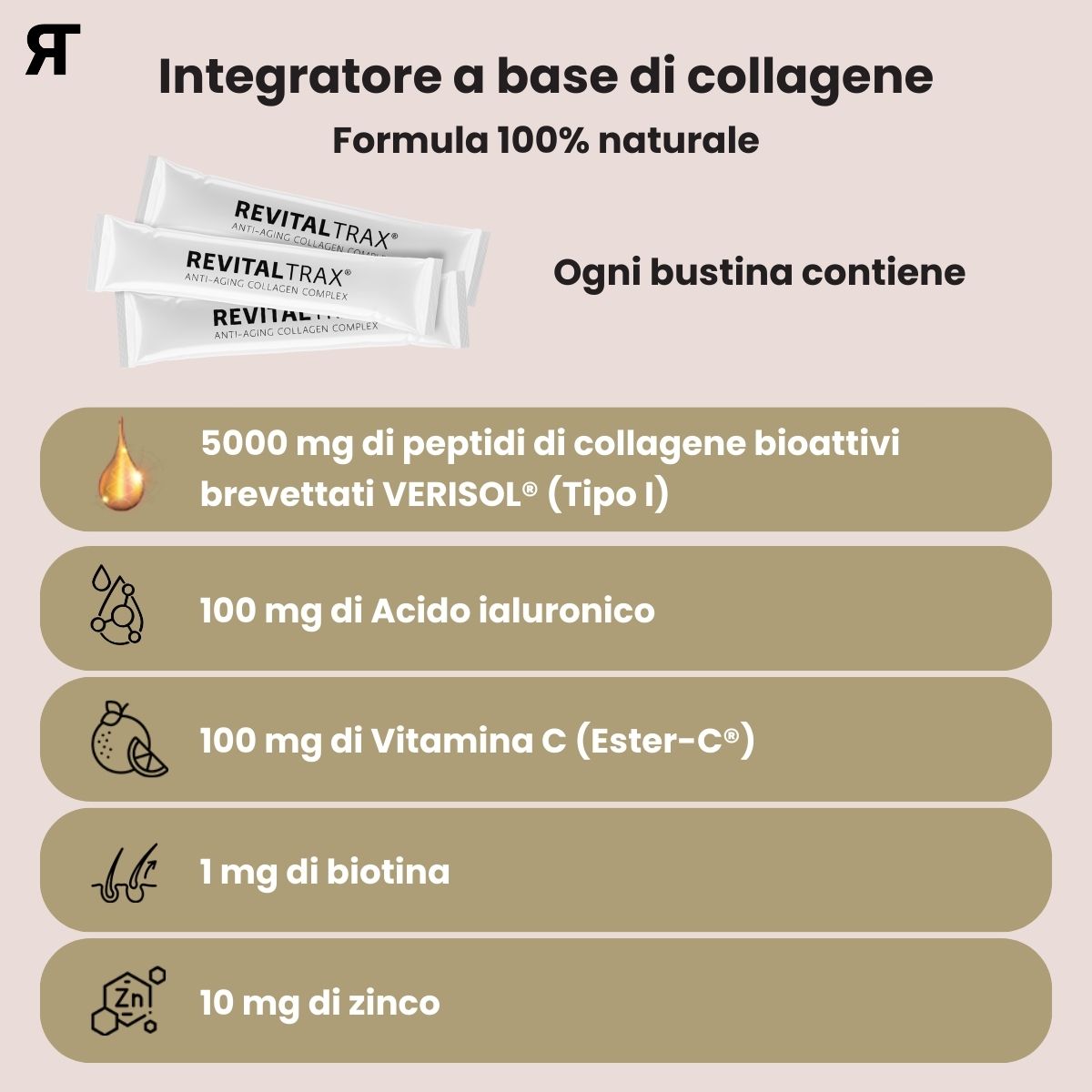 Integratore al Collagene per Pelle, Capelli e Unghie | First Try